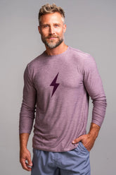 SuperSoft BOLT Long Sleeve Shirt - Cranberry