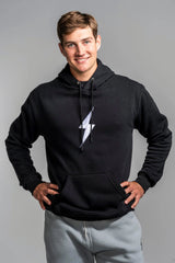 BOLT Hoodie - Black/White Bolt