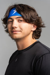 Performance Wide Headband - Royal Blue