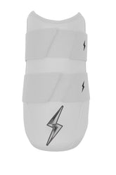 Chrome Series 9" Elbow Guard - White
