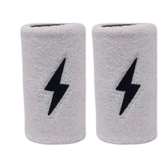 Premium Pro 4" Wristbands (2-Pack) - White