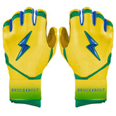 Coach RAC Creator Series Long Cuff Batting Gloves - Yellow