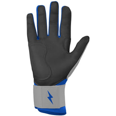 Grey Series Long Cuff Batting Gloves - Royal Blue