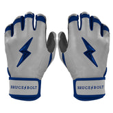 Grey Series Short Cuff Batting Gloves - Navy