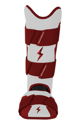Chrome Series Leg Guard - Maroon