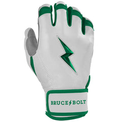 Chrome Series Short Cuff Batting Gloves - Green
