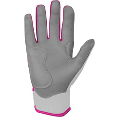 Chrome Series Short Cuff Batting Gloves - Pink