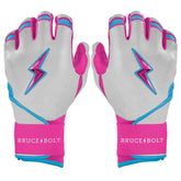 Perfect Game Collab Series Long Cuff Batting Gloves - Summer Swirl