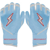 Ian Happ Signature Series Long Cuff Batting Gloves - Baby Blue