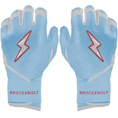 Ian Happ Signature Series Long Cuff Batting Gloves - Baby Blue