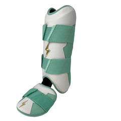 King of JUCO Creator Series Leg Guard - White/Mint