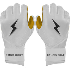 Original Series Long Cuff Batting Gloves - White