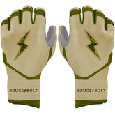 Patriot Series Long Cuff Batting Gloves - Military Beige