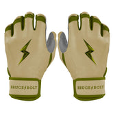 Patriot Series Short Cuff Batting Gloves - Military Beige