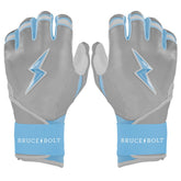 Ian Happ Signature Series Long Cuff Batting Gloves - Grey