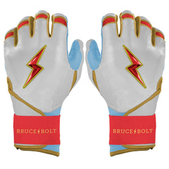 Rintaro Sasaki Signature Series Long Cuff Batting Gloves - White