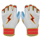 Rintaro Sasaki Signature Series Short Cuff Batting Gloves - White