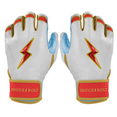 Rintaro Sasaki Signature Series Short Cuff Batting Gloves - White