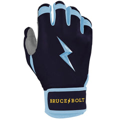 Bear Series Short Cuff Batting Gloves - Tampa Blue