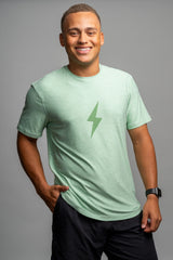 SuperSoft BOLT Short Sleeve Shirt - Mint Green