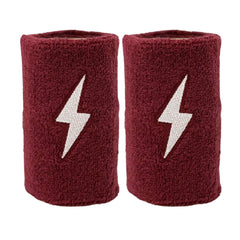 Premium Pro 4" Wristbands (2-Pack) - Maroon