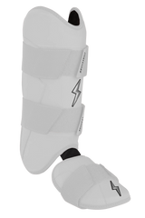 Chrome Series Leg Guard - White