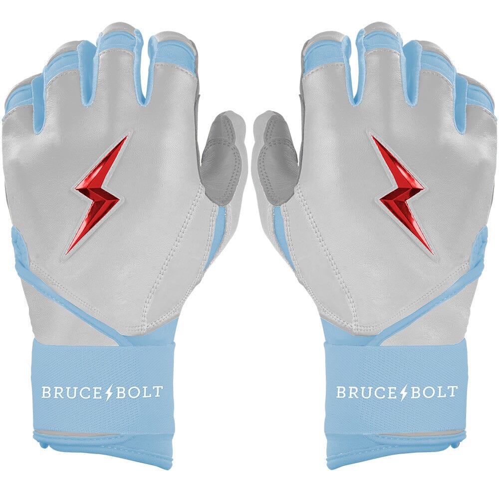 Ian Happ Signature Series Long Cuff Batting Gloves - White