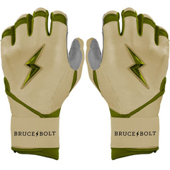 Patriot Series Long Cuff Batting Gloves - Military Beige